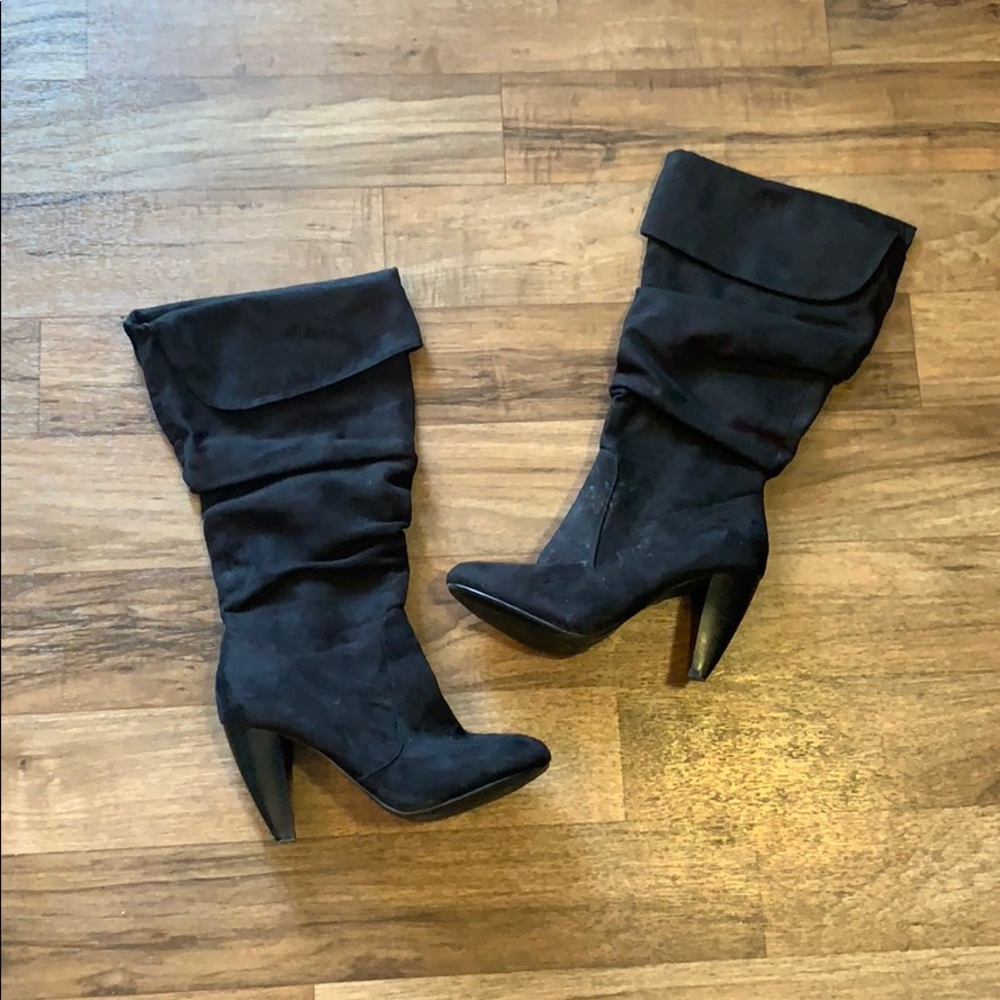 Black Suede boots